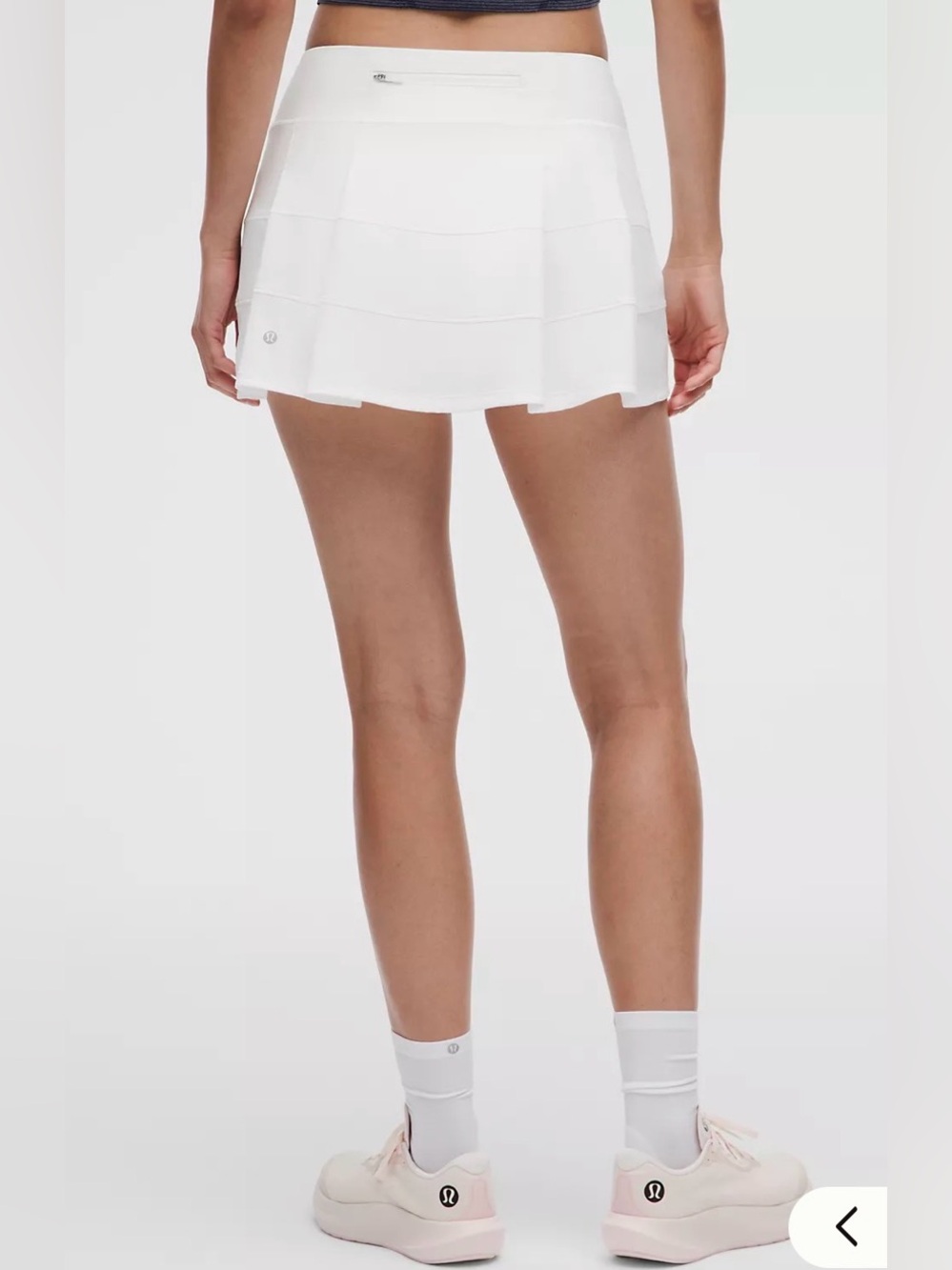 Lululemon Pace Rival Mid-Rise Skirt
Long in White